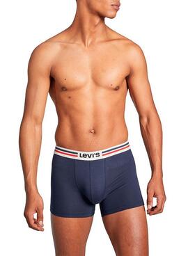 Pacl Slip Levis Giftbox Cadeau Iconic Bleu marine