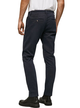 Pantalon Pepe Jeans Charly Bleu Marine pour Homme