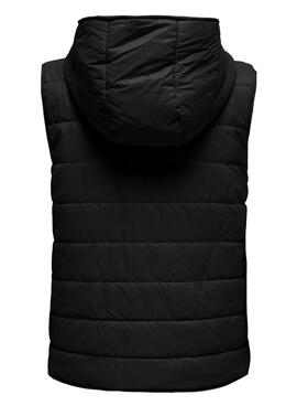 Gilet Only Sky Corto Noire pour Femme