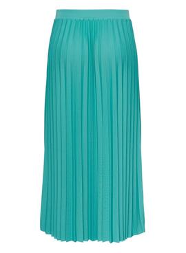 Jupe Only Melisa Plisse Turquesa pour Femme