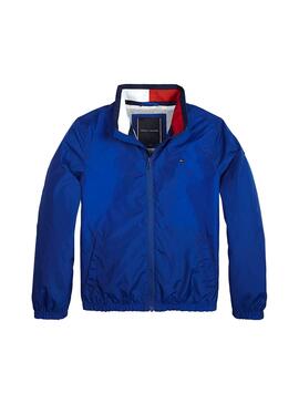 Veste Tommy Hilfiger Essential Bleu Électrique