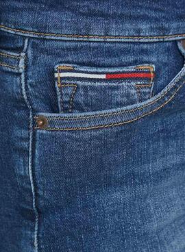 Jeans Tommy Jeans Nora Bleu Femme