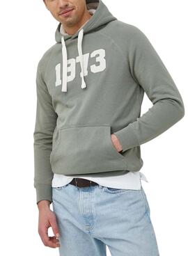 Sweat Pepe Jeans Samuel Vert pour Homme