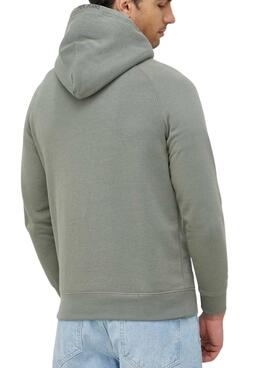 Sweat Pepe Jeans Samuel Vert pour Homme