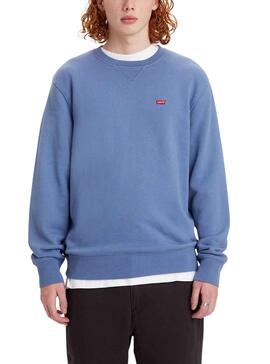 Sweat Levis New Original Bleu pour Homme