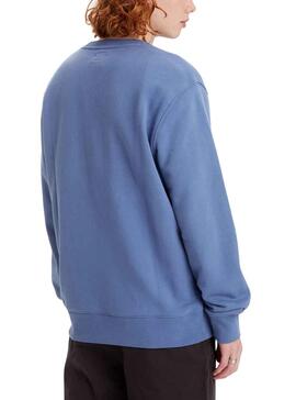 Sweat Levis New Original Bleu pour Homme