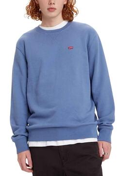 Sweat Levis New Original Bleu pour Homme