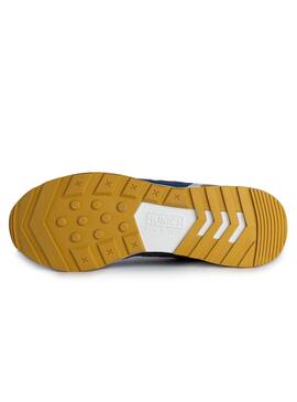 Baskets Munich Alpha 76 Bleu pour Homme