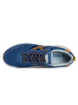 Baskets Munich Alpha 76 Bleu pour Homme
