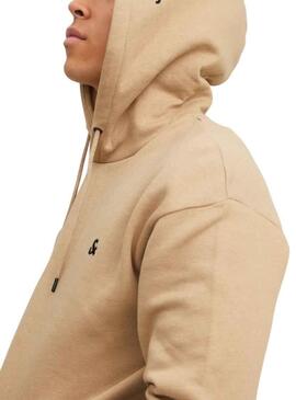 Sweat Jack and Jones Jestar Beige pour Homme
