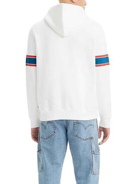 Sweat Levis 501 Blanc pour Homme