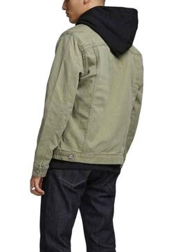 Veste Jack et Jones Talvin Vert pour Homme