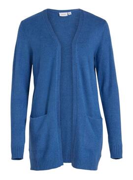 Veste Vila Viril Bleu pour Femme