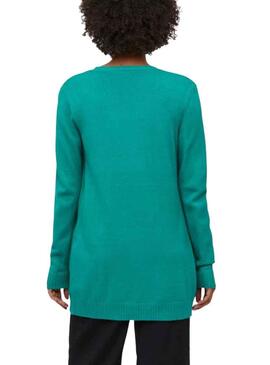 Veste Vila Viril Turquesa pour Femme