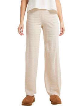 Pantalon Only Cata Beige pour Femme