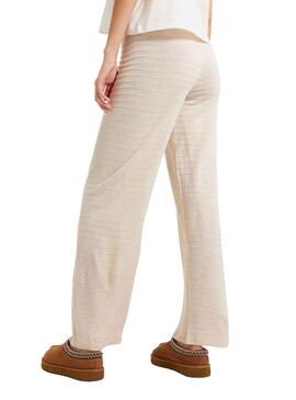 Pantalon Only Cata Beige pour Femme