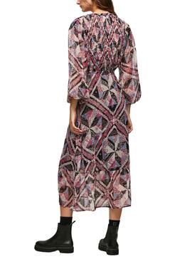 Robe Pepe Jeans Patricia Multi pour Femme