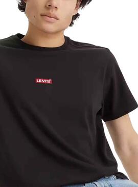 T-Shirt Levis Relaxed Baby Noire pour Homme