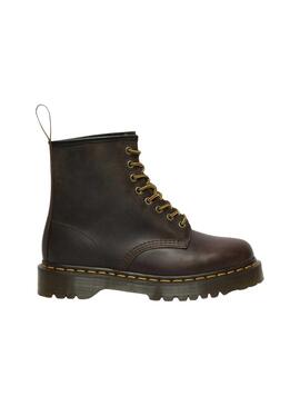Bootss Dr Martens 1460 Marron pour Femme