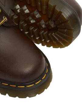 Bootss Dr Martens 1460 Marron pour Femme
