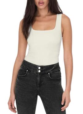 Top Only Lea Blanc pour Femme