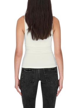 Top Only Lea Blanc pour Femme