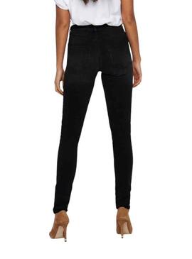 Pantalon Jeans Only Blush Noire pour Femme