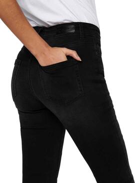 Pantalon Jeans Only Blush Noire pour Femme
