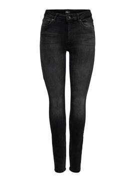 Pantalon Jeans Only Blush Noire pour Femme