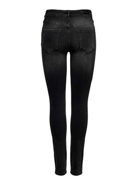 Pantalon Jeans Only Blush Noire pour Femme