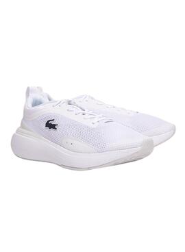 Baskets Lacoste Run Spin Evo Blanc pour Homme