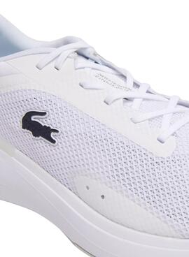 Baskets Lacoste Run Spin Evo Blanc pour Homme