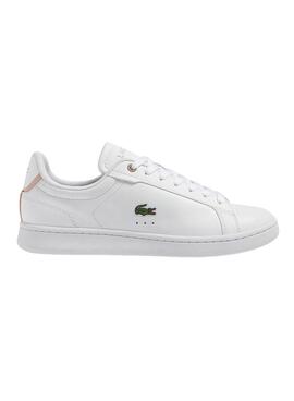 Zapatillas Lacoste Carnaby Pro Blancas Para Mujer: Baskets Lacoste Carnaby Pro Blanches pour Femme.