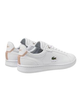 Zapatillas Lacoste Carnaby Pro Blancas Para Mujer: Baskets Lacoste Carnaby Pro Blanches pour Femme.