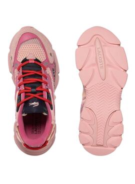 Baskets Lacoste L003 Néo Rosa pour Femme