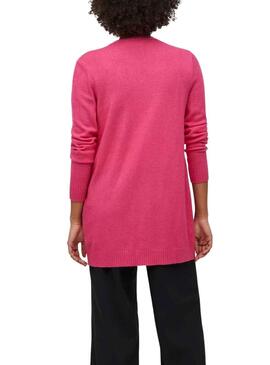 Veste Vila Viril Open Fuchsia pour Femme