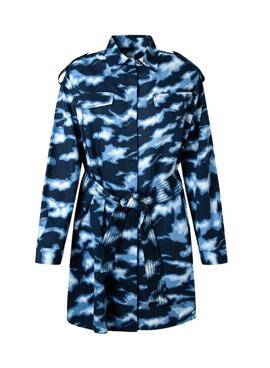 Robe Pepe Jeans Burnet Bleu pour Femme