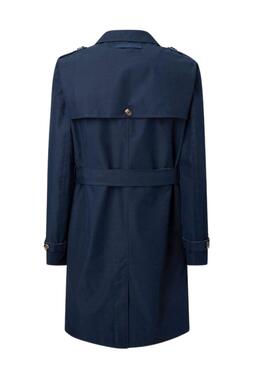 Trench-coat Pepe Jeans Salomé Bleu Marine pour Femme