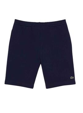 Bermudas Lacoste Jogger Basic Bleu Marine pour Homme