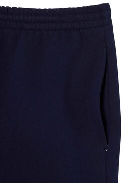Bermudas Lacoste Jogger Basic Bleu Marine pour Homme