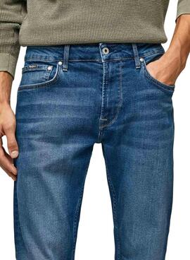 Jeans Pepe Jeans Stanley Bleu pour Homme