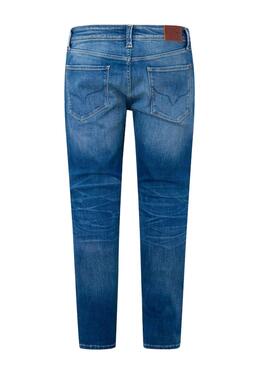 Jeans Pepe Jeans Maçon Bleu pour Homme