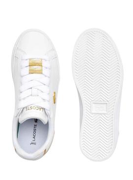 Baskets Lacoste Lerond Blanc pour Homme
