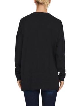 Pull Only Meddi Noire pour Femme