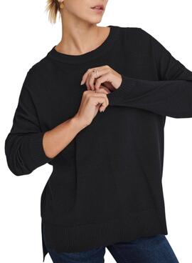 Pull Only Meddi Noire pour Femme