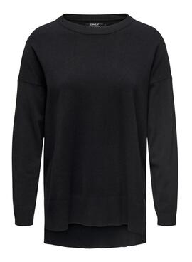 Pull Only Meddi Noire pour Femme
