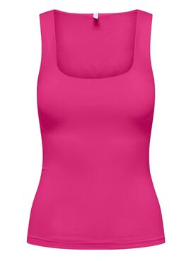 Top Only Léa Basic Rosa pour Femme