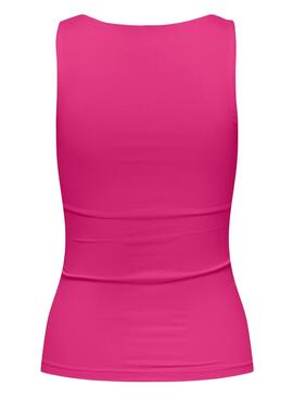 Top Only Léa Basic Rosa pour Femme