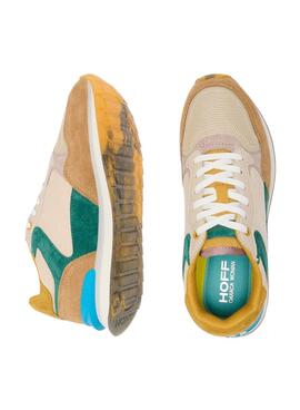 Baskets Hoff Oaxaca Jaune pour Homme