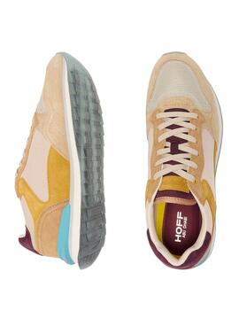 Baskets Hoff Abou Dhabi Jaune pour Homme